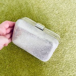 NWOT Lux Metallic Clutch